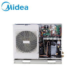 Midea nuevos tiempos de policía sst 50hz 9 kw dc fuente de aire evi resistente al calor de la bomba de erp del tanque de agua - Product Image 2
