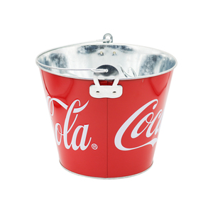 Cubo de Hielo para Bebidas Barato, Redondo, Metálico, Estilo Europeo, 25*H20*17cm, para Fiestas - Product Image 1