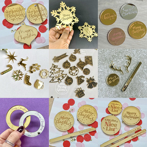 Décorations de gâteaux de Noël en acrylique Miel et Douceur 3333158 pour la pâtisserie des fêtes - Product Image 6