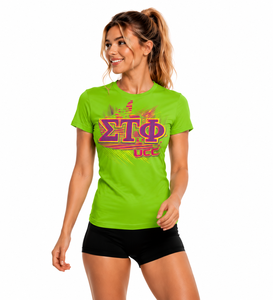 Produsen Pakaian Tim Kustom Grosir, Kaos Cheerleading Lengan Pendek, Baju Senam Bernapas, Pakaian Latihan Tari - Product Image 6