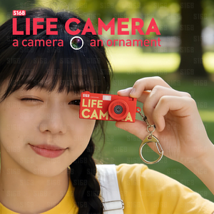 מצלמת מיני חדשה לילדים 2026 בגודל 1.47 אינץ' 1440P 2K מצלמת מפתח דיגיטלית בגודל אגודל מתנה מושלמת ליום הולדת - Product Image 2