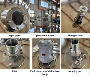 Ps1000 công nghiệp dọc rắn tách chất lỏng rắn bát giỏ công nghiệp máy ly tâm tách - Product Image 5