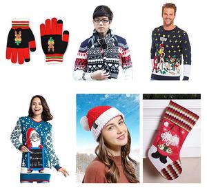 Jersey de cuello redondo suéter feo de Navidad moda <span class=keywords><strong>2021</strong></span> personalización suéter de punto Casual unisex niños suéteres de alta calidad - Product Image 4
