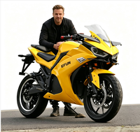 Moto électrique à deux roues de niveau course, fabriquée pour la vitesse, avec compteur numérique, économique et abordable, vente en gros du fabricant