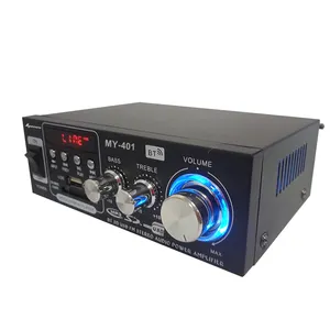 Cina Profesional 4 saluran 220v/12v power mixer amplifier untuk mobil