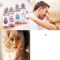 Eau de parfum 35 ml best-seller, format voyage, vaporisateur, parfum léger en rose, violet, bleu, blanc pour enfants et adultes