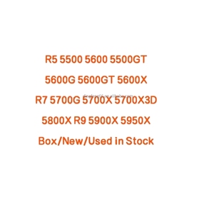 CPUs para Juegos R5 5500/5600/5500GT/5600G/5600GT/5600X R7 5700G/5700X/5700X3D/5800X R9 5900X/<span class=keywords><strong>5950X</strong></span> AM4 con Caché L3 en Stock - Product Image 2