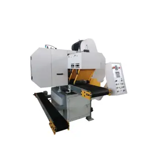 Dual Conveyor twin head resaw bandsaw Horizontal double Resaw Wood Bandsaw Machine for cutting