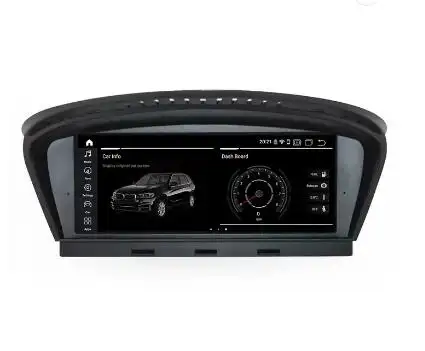 Yiosure rádio para BMW E60 CCC CIC 2009 android carplay cabeça unidade autoradio multimídia sistema de navegação rádio do carro E90 3 séries