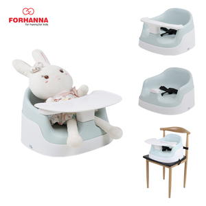 Siège rehausseur bébé premium avec harnais de sécurité pour repas, siège d'alimentation portable pour tout-petits, <span class=keywords><strong>chaise</strong></span> <span class=keywords><strong>haute</strong></span> pour enfants pour la maison et les restaurants - Product Image 2
