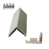 Protections d'angle en vinyle PVC de conception moderne de haut niveau de sécurité Protection efficace pour les murs de l'hôpital-Installation facile en plastique