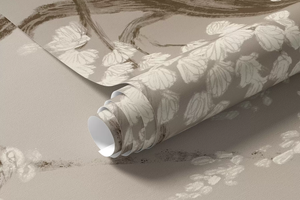 Murale murale en papier peint grand format avec motif <span class=keywords><strong>de</strong></span> cerisier blanc délicat pour la décoration du salon et <span class=keywords><strong>de</strong></span> la chambre à coucher - Product Image 6