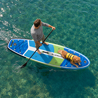 Planche de paddle gonflable Ocean Swirl 335x84x15cm, largeur 33 pouces, kit Aqua Flow DWF Drop Stitch, usine OEM CE BSCI