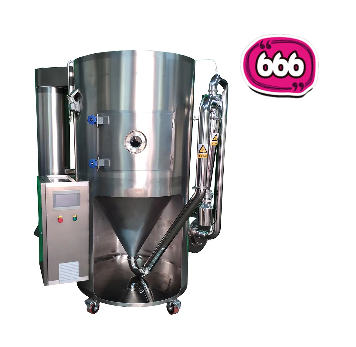 Máquina de fabricación de leche en polvo de laboratorio pequeño de alta calidad, secador de leche en aerosol