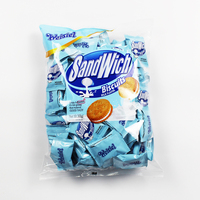 Hznew — biscuits cookies porte bonheur pour fête, 368g, vente en gros, crème fouettée à demi-gauche, au citron, biscuits, bon marché