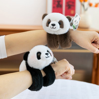 Niedliches Panda-Plüschtier Weiches Dekokissen Lustige Tierfiguren Gefülltes Plüsch-Sofakissen Geschenk Großhandel