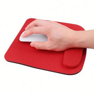 Comfortable Pain Relief <b>Computer</b> Leather Surface Design Logo Colorful Wrist <b>Mouse</b> Pad Set Non Slip PU Base - Product Image 3