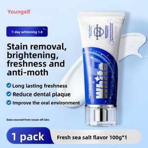 YOUNGELF Dentifrice Spécial Adulte Haleine Fraîche Élimination des Taches Blanchiment Éclatant Halitose Éliminée Saveur Sel Marin Usage Domestique - Product Image 4