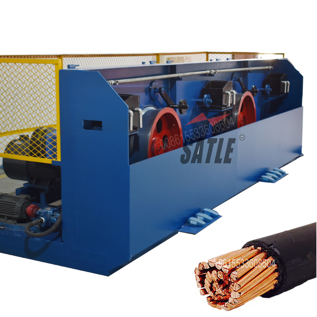 Electric Wire Drawing Production Line Core Components Motor Cable Manufacturing Machine for Steel Copper Wire Drawing Making