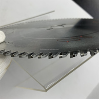 Lame de scie à bois TCT de qualité industrielle TOOLSWANG 18'' blanche, précision élevée, soudée à haute fréquence, dents ATB 60T, coupe rapide, garantie 3 ans