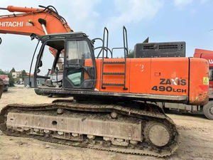 รถขุดไฮดรอลิกแบบตีนตะขาบฮิตาชิ ZX490LCH มือสอง รุ่นปี 2020 น้ำหนัก 49 ตัน พร้อมเกียร์บ็อกซ์ เครื่องยนต์ และปั๊ม - Product Image 2