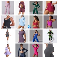 Leggings de sport taille haute sans coutures, anti-transparence, pour femme, idéaux pour le fitness et le yoga