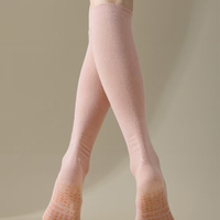 Chaussettes de sport personnalisées pour femmes en Spandex/Polyester/Coton, antidérapantes, pour Pilates, Yoga, Danse, séchage rapide, respirantes, de qualité