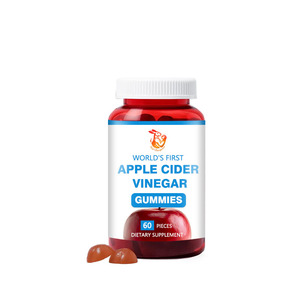 Gummies au vinaigre de cidre de pomme à marque privée avec du vinaigre de cidre de pomme et du sodium, favorisant une fonction immunitaire saine - Product Image 1