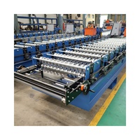 Venta Directa de Fábrica, Máquina Formadora de Rollos de Lámina Metálica Galvanizada Corrugada 836