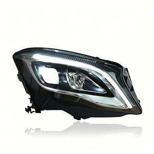 Faro a LED di Alta Qualità 12V per Mercedes <span class=keywords><strong>GLA</strong></span> X156 2015-2019, Aggiornamento con DRL LED e Indicatori di Direzione Sequenziali - Product Image 3