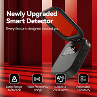 Détecteur de signal RF haute sensibilité pleine bande avec scanner IR et caméra anti-espion, détecteur de micros espions magnétiques pour la confidentialité des hôtels et des bureaux