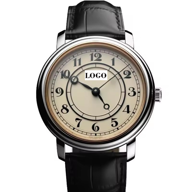 Gentleman Watches Men Boys Simple Silver Waterproof Quartz Minimalist Vintage Stainless Steel SEIKO Movement Limited Fashion
