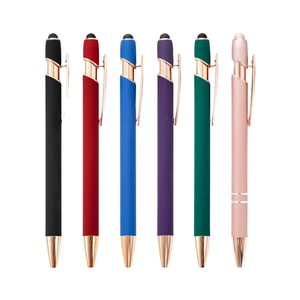 Bolígrafo 2 en 1 de Alta Calidad con Pantalla Táctil y Punta de Bola, Cuerpo Metálico Multifuncional con Diseño Deportivo, Ideal para Oficina, Regalo con Logotipo - Product Image 4