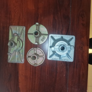Écrou à oreilles galvanisé pour échafaudages et pièces de coffrage - Product Image 4