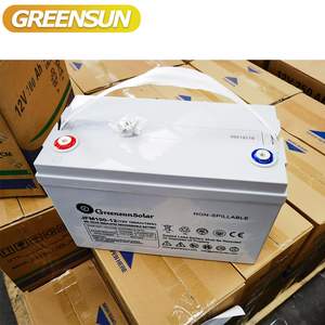 Greensun Agm鉛蓄電池12V 100Ah 150Ah 200Ahロングライフバッテリーソレアジェルバッテリー - Product Image 5