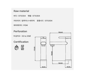 Grifo de agua de baño de fregadero moderno para el hogar avanzado Ahorro de espacio compacto con resistencia a la corrosión - Product Image 4