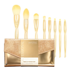 Ensemble de pinceaux de <span class=keywords><strong>maquillage</strong></span> de luxe, poils synthétiques haute performance, logo personnalisé pour les vendeurs au détail et <span class=keywords><strong>en</strong></span> <span class=keywords><strong>ligne</strong></span> - Product Image 1