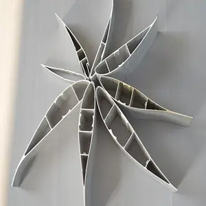 粉末涂料OEM船舶机翼风力涡轮机铝型材工业吊扇翼型叶片挤压