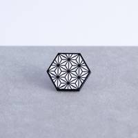 Le nouveau métal chaud badge broche flocon de neige en gros broche émail personnalisé dessin animé mignon fenêtre accessoires broche épinglettes losange