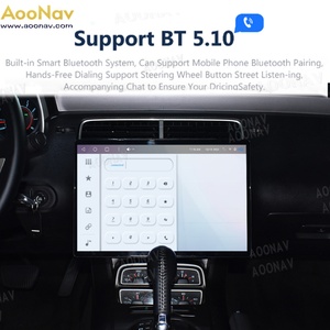 15 Inch Car Radio for Chevrolet Camaro 2010-2015 Latest Android Auto <b>Stereo</b> Multimedia GPS Video Player Touch Screen Head Unit - Product Image 6