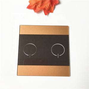 Interruptor táctil de vidrio templado cubierta/panel de vidrio de cristal para táctil interruptor de la luz - Product Image 3