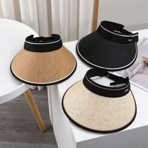 หมวกกันแดดสานพับได้สำหรับผู้หญิง รุ่นใหม่ เหมาะสำหรับวันหยุดพักผ่อน - Product Image 1