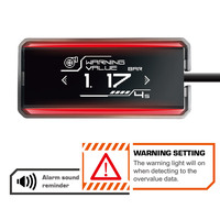 Medidor OBD2 Shadow Display, Medidor Inteligente Pequeño, Diseño Cyberpunk de Aluminio, Fácil de Conectar