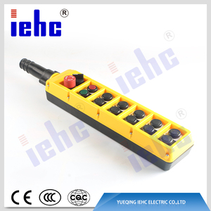 Interruptor de Botón de Doble Velocidad COPP <span class=keywords><strong>AS7</strong></span>, Interruptor Colgante a Prueba de Lluvia para Estación de Control de Grúas - Product Image 2