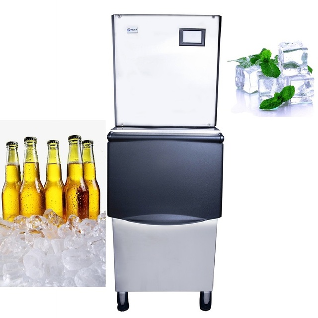 YINSHUO Economy Ice Maker Machine 330 Pounds/24H High Capacity Electric Automatic Clear Block Ice Machine Maker for Business