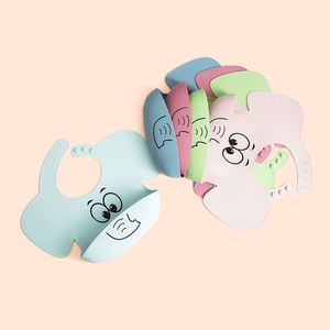 Es-Pro ODM/OEM Baberos de Silicona Libres de BPA con Diseño de Elefante, Baberos de Alimentación Impermeables, Suaves y Ajustables para Bebés y Niños Pequeños - Product Image 1