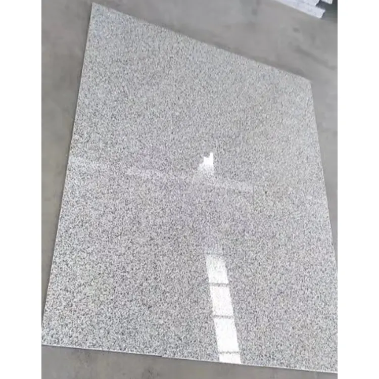 प्राकृतिक पत्थर चीन फ़ुज़ियान प्रकाश सफेद ग्रे 1cm G603 ग्रेनाइट पतली टाइल 60x60 कीमत, flamed 15mm ग्रेनाइट G603 60x35 पतली टाइल