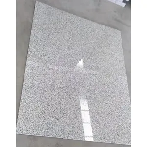 Carrelage fin en granit blanc et gris clair, pierre naturelle japonaise, 1cm, modèle G603, 60x60, prix d'usine, 15mm, granit G603, 60x35