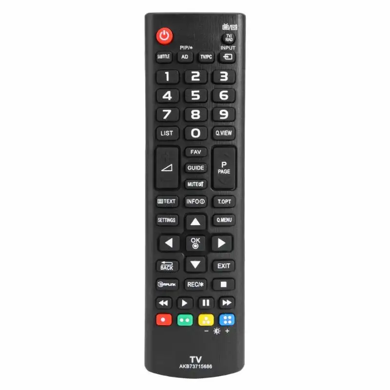 Mando a distancia AKB73715686 de fábrica, muestra gratuita, reemplazo de mando Universal para L smart LED TV ABS, accesorio de tv en stock