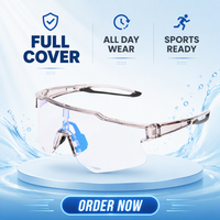 Lunettes de soleil de sport avec protection UV, lunettes élégantes pour le cyclisme, la course à pied, la conduite, design léger et confortable